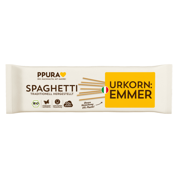 PPura Bio Spaghetti aus italienischem Emmer