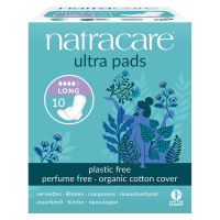Natracare Ultra Damenbinden Long mit Flügeln Natracare Ultra Damenbinden Long mit Flügeln