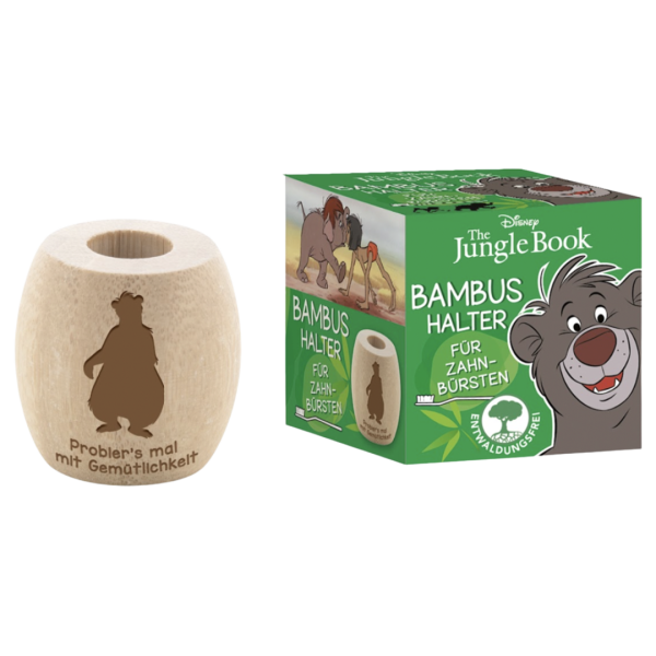 Outdoor Freakz Disney Dschungelbuch Bambus Zahnbürstenhalter