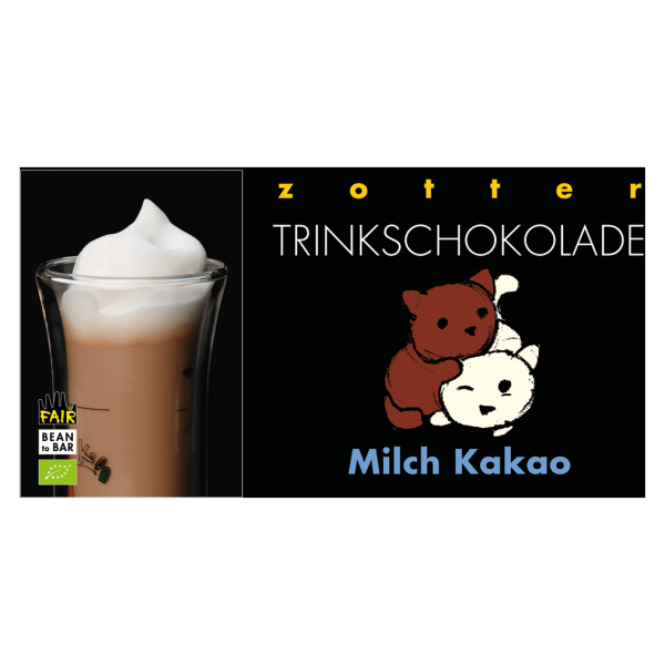Zotter Bio Trinkschokolade - Milch Kakao