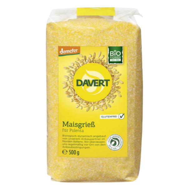 Davert Bio Maisgrieß Polenta Glutenfrei, 500g