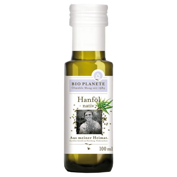 Bio Hanföl nativ, 100ml