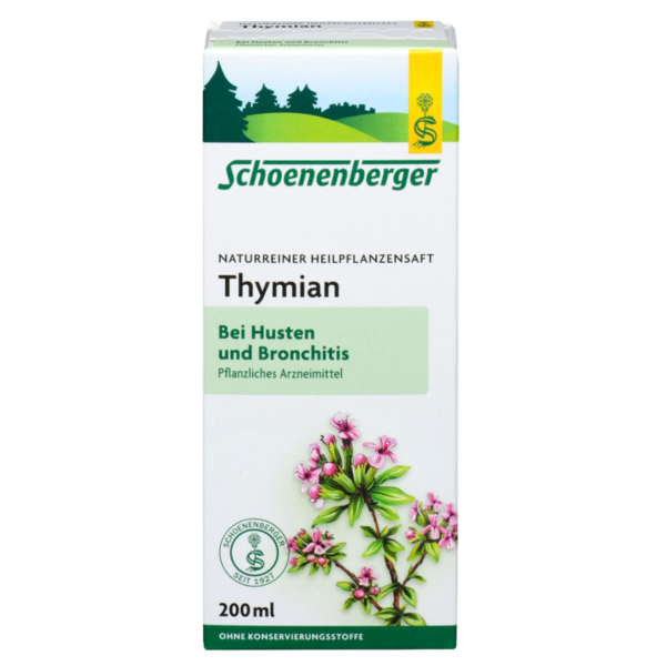 Schoenenberger Thymian Heilpflanzensaft