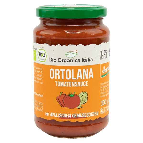 Bio Organica Italia Bio Ortolana Tomatensauce