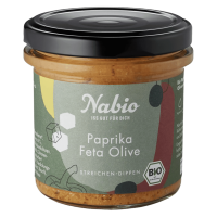NAbio Bio Aufstrich Paprika Oliven Feta NAbio Bio Aufstrich Paprika Oliven Feta