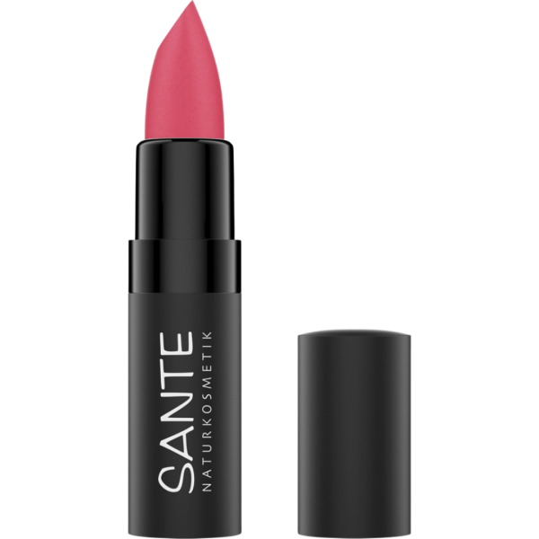 Sante Naturkosmetik Matte Lipstick 01 Soft Coral
