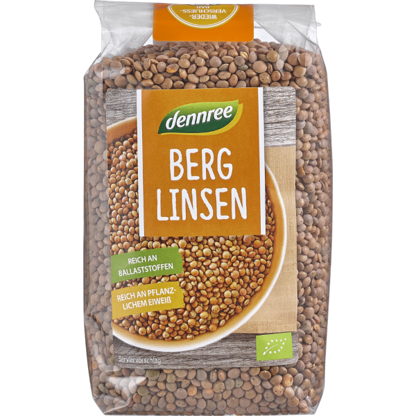 dennree Bio Braune Berglinsen