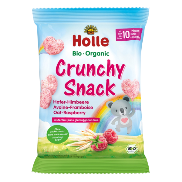 Holle Bio Crunchy Snack Hafer Himbeere