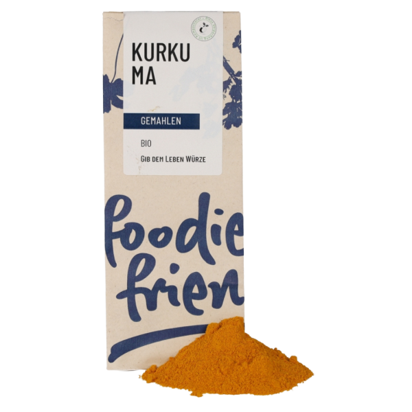 foodie & friends Bio Kurkuma gemahlen