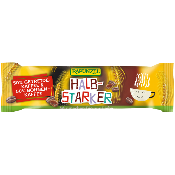 Rapunzel Bio Halbstarker Instant 50% Getreidekaffee &amp; 50% Bohnenkaffee