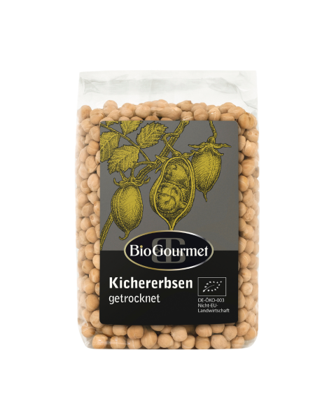 BioGourmet Bio Kichererbsen getrocknet, 500g