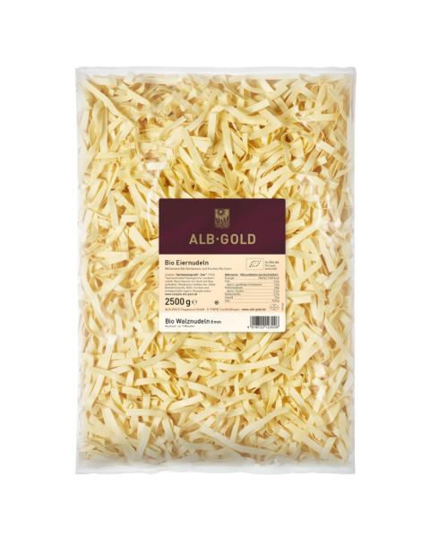 Alb-Gold Bio Walznudeln 8 mm, 2,5 kg