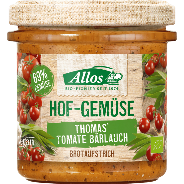 Allos Bio Hof-Gemüse Thomas Tomate Bärlauch