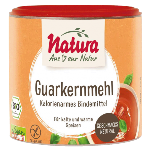 Natura Bio Guarkernmehl pflanzliches Bindemittel