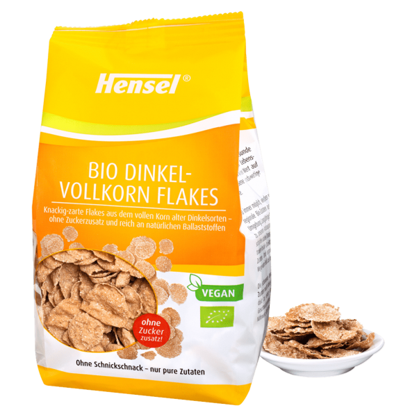 Hensel Bio Dinkelvollkorn Flakes MHD 30.11.2023