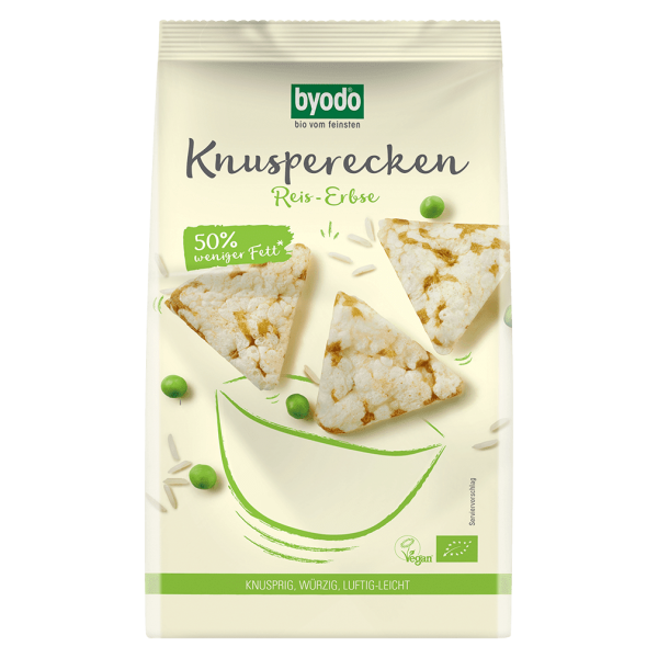 byodo Bio Knusperecken Reis-Erbse
