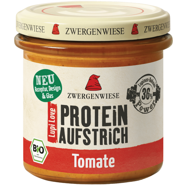 Zwergenwiese Bio LupiLove Proteine Tomate Brotaufstrich