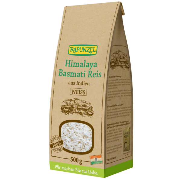 Rapunzel Bio Himalaya Basmati Reis weiß