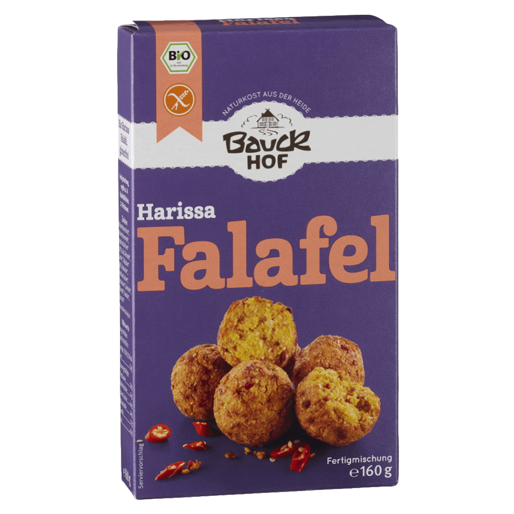 Bio Harissa Falafel mit Paprika-Chili