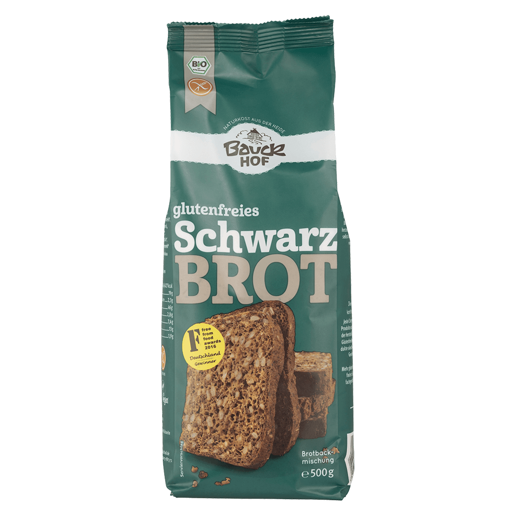 Bio glutenfreies Schwarzbrot