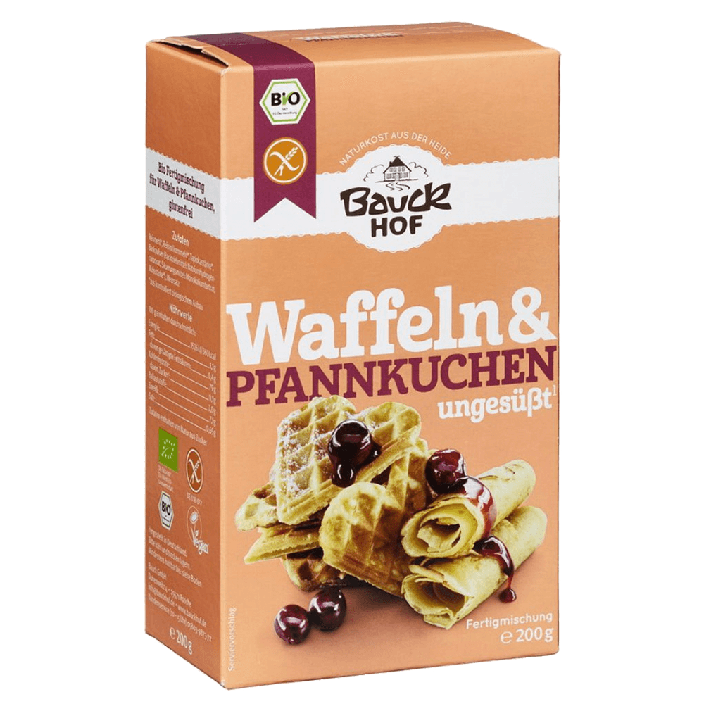 Bio Fertigmischung Waffeln & Pfannkuchen