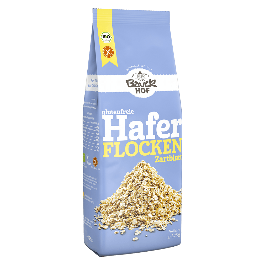 Bio Haferflocken Zartblatt glutenfrei