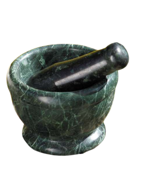 Berk Mörser aus Serpentin