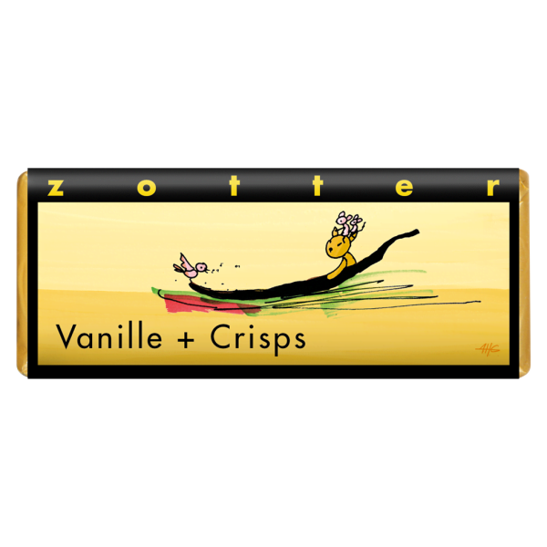 Zotter Bio Vanille + Crisps