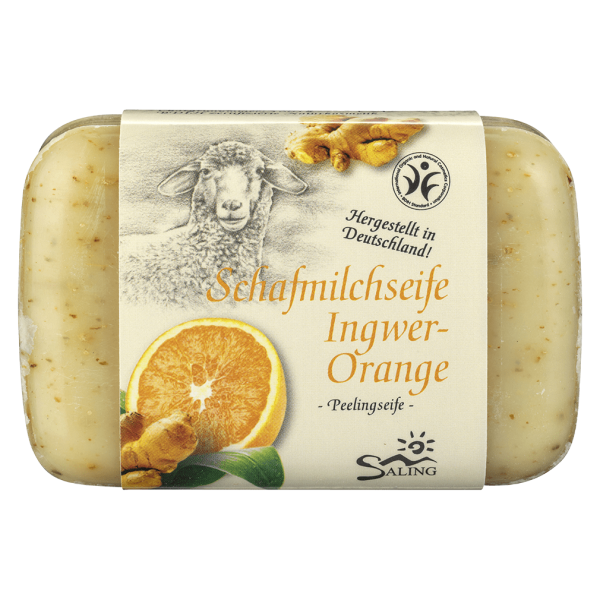 Saling Schafmilchseife Ingwer-Orange