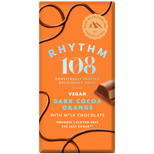 Rhythm 108 Bio Dark Cocoa Orange