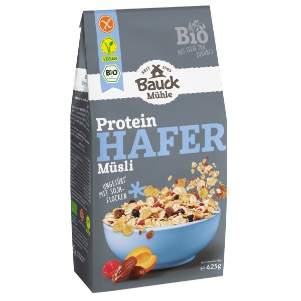 Bauckhof  Bio Hafer Müsli Protein