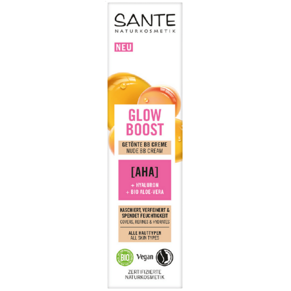 Sante Naturkosmetik Glow Boost getönte BB Creme