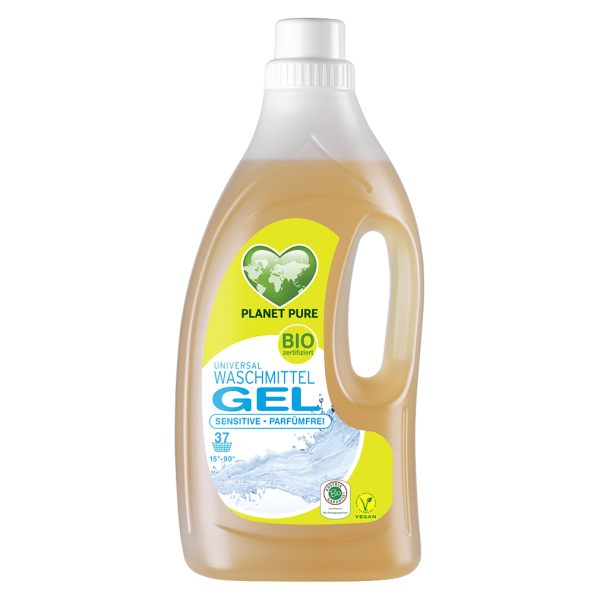 Planet Pure Waschmittel Gel Sensitive