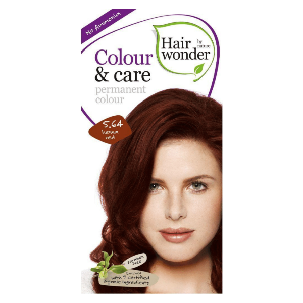 Hairwonder Farbe &amp; Pflege Hennarot 5.64