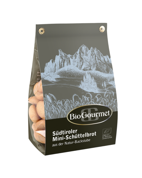 BioGourmet Bio Südtiroler Mini-Schüttelbrot aus der Natur-Backstube, 125g