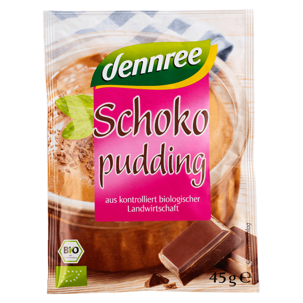 dennree Bio Schoko Pudding 3 x 45 g