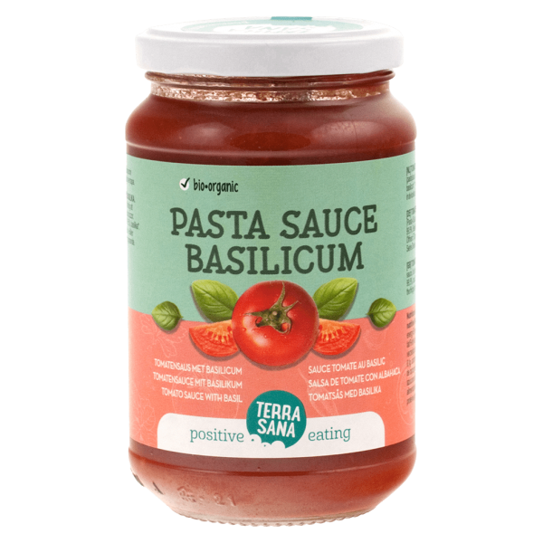 TerraSana Bio Tomatensauce mit Basilikum