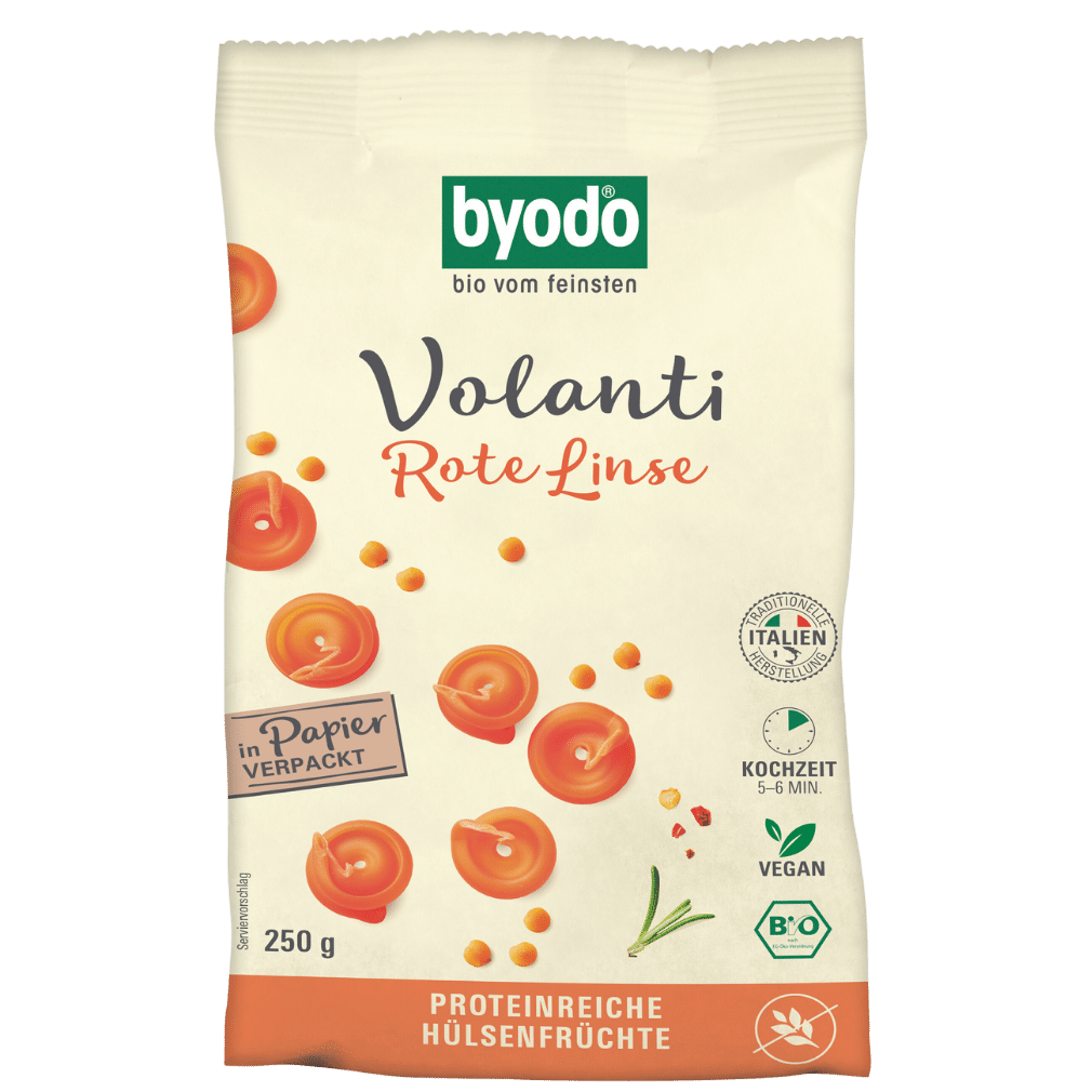 Bio Volanti Rote Linsen 250g