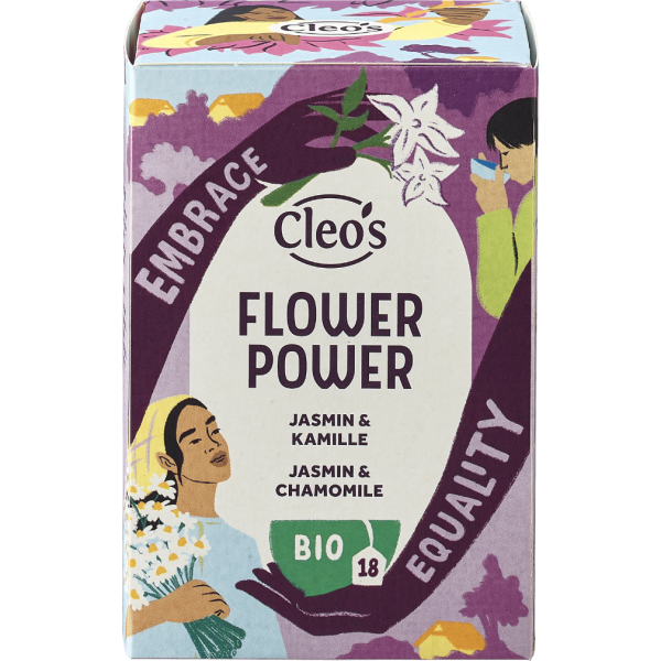 Cleo&#039;s Bio Flower Power Tee