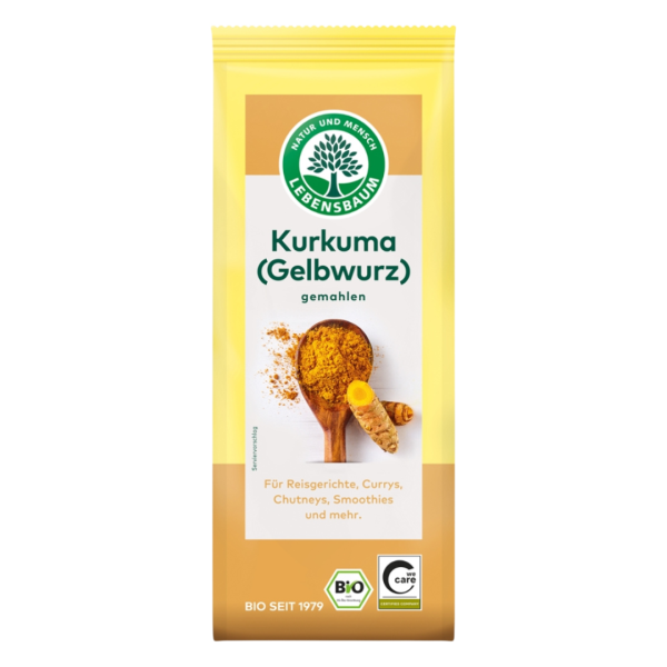 Lebensbaum Bio Kurkuma (Gelbwurz), gemahlen
