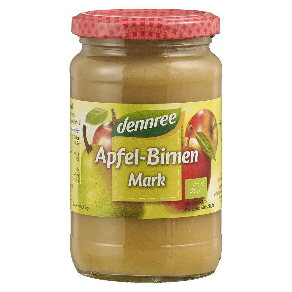 Bio Apfel-Birnen-Mark von dennree bei greenist.de