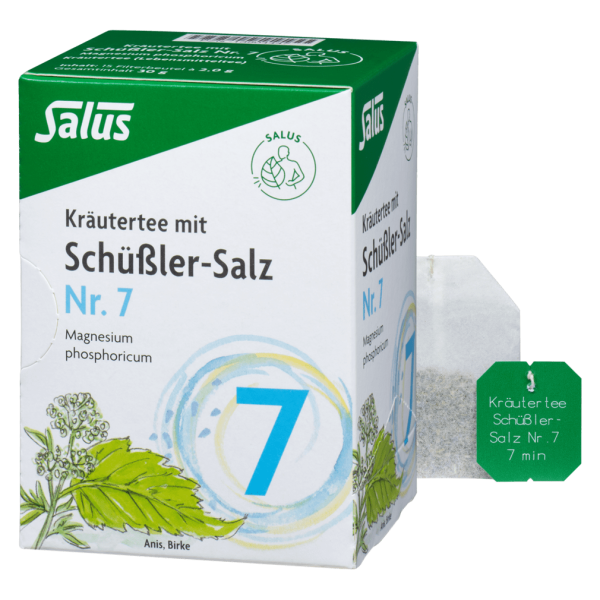 Salus Kräutertee mit Schüßler-Salz Nr. 7, 15 Beutel