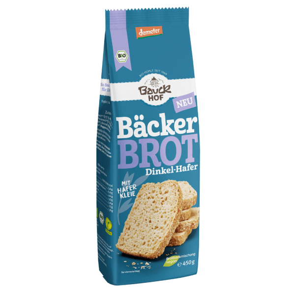 Bauckhof  Bio Bäcker Brot Dinkel-Hafer