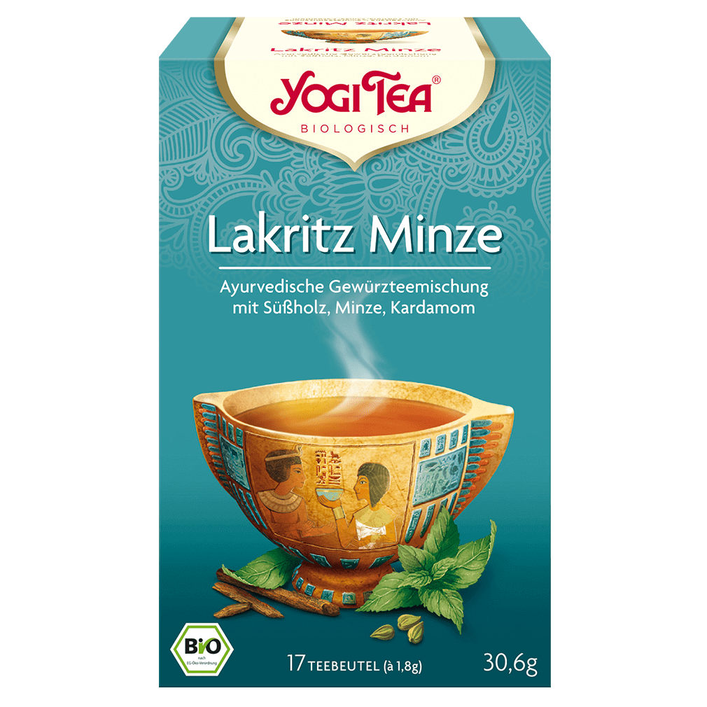 Bio Lakritz Minze Tee von Yogi Tea bei greenist