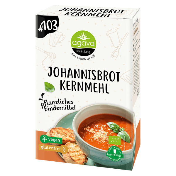 agava Bio Johannisbrotkernmehl