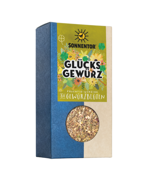 Sonnentor Bio Glücks Gewürz-Blüten-Zubereitung, 35g