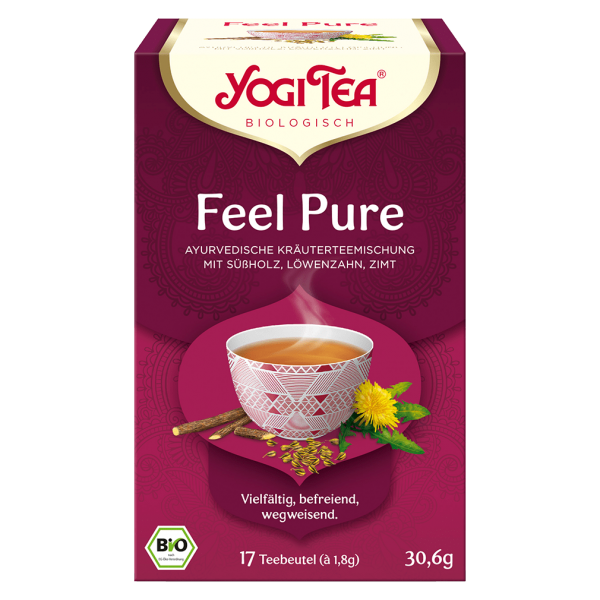 Yogi Tea Bio Kräutertee Feel Pure