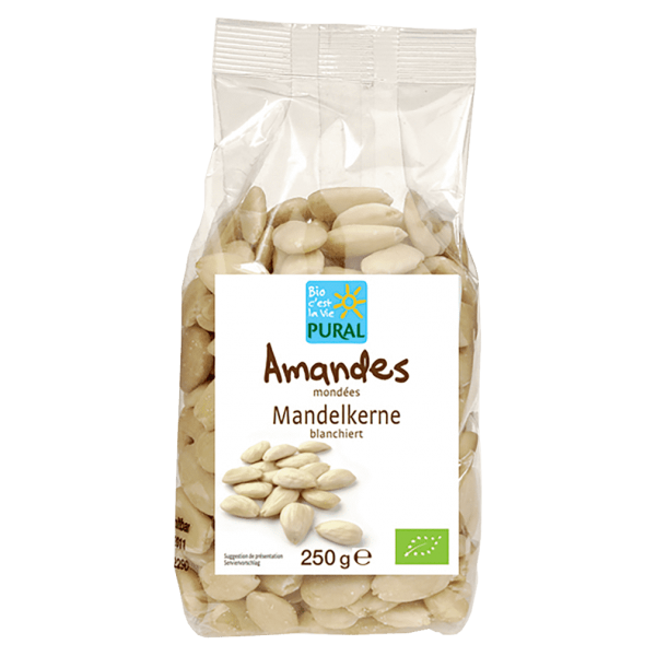 Pural Bio Mandelkerne blanchiert