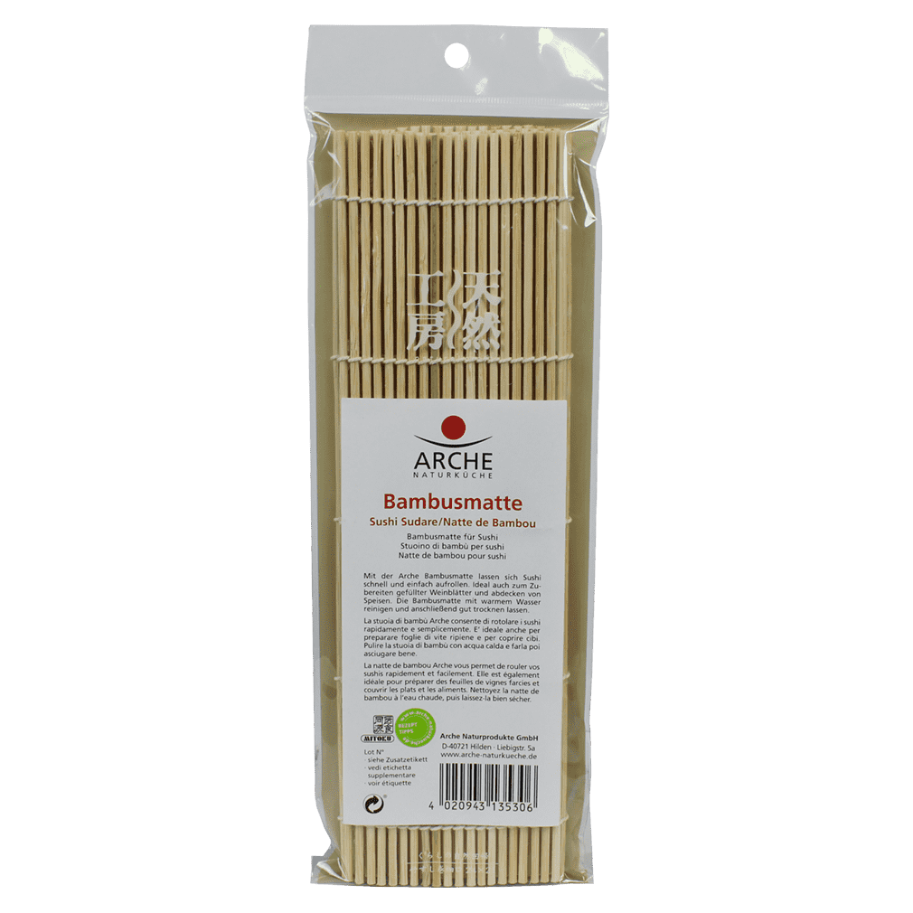 Bambusmatte, Arche Naturküche bei greenist.de