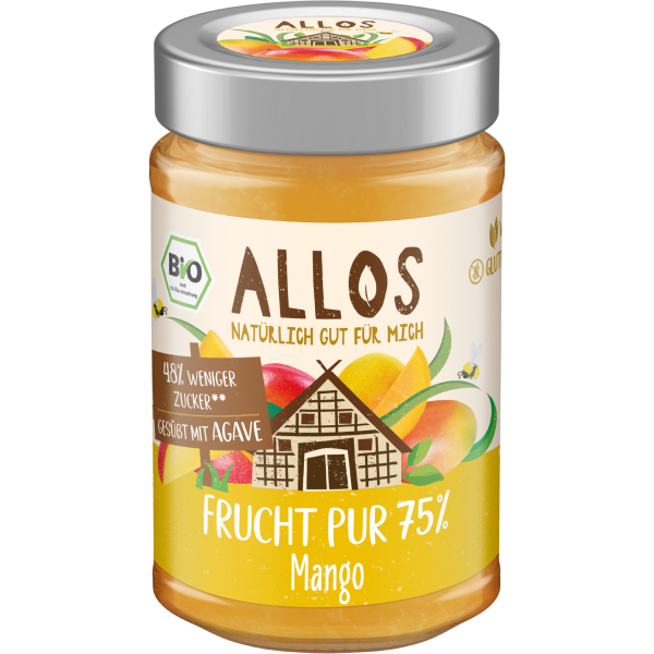 Allos Bio Frucht Pur 75% Mango